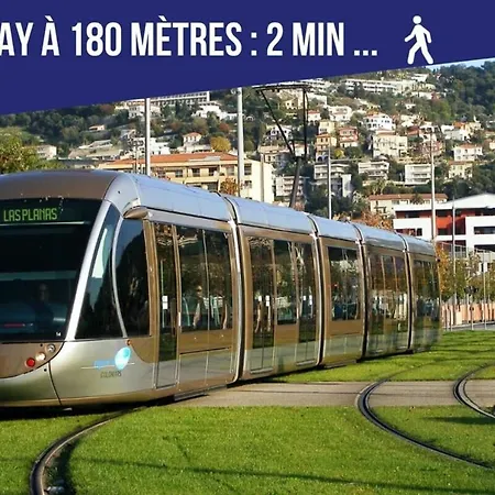 Riviera 4 Aeroport Wifi Climatisation Partage Nizza